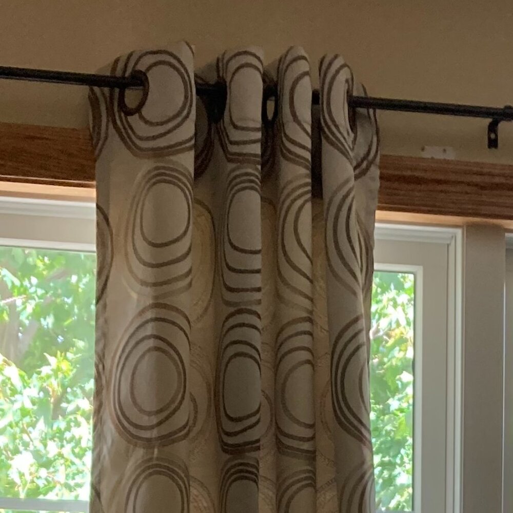 Apt 9 Geometric Grommet Curtain Panel - One Panel - Picture 5 of 14